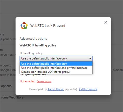 webrtc leak|WebRTC Leak Prevent